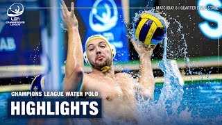 Water Polo Champions League Extended Highlights  Quarter Final Stage  Matchday 6 [upl. by Ahsenyl]