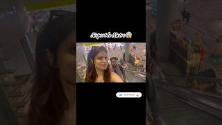 Asalu Airport lo Metro entra 🫡 trending teluguvlogs singapore ytshorts viralvideo shorts [upl. by Cutty]