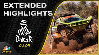 Stage 1  2024 Dakar Rally  EXTENDED HIGHLIGHTS  1624  Motorsports on NBC [upl. by Mignon]