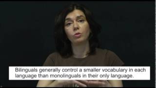 Cognitive Consequences of Bilingualism pt3 Dr Jelena Havelka [upl. by Parlin]