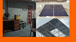 waaree solar panel 535 watt bifacial solar panel [upl. by Kemppe599]