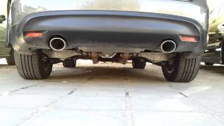 INFINITI FX35 stock exhaust sound [upl. by Ardath]