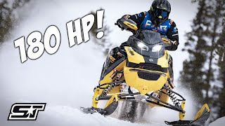 2024 Ski Doo MXZ XRS 850 Turbo R Competition Package Review [upl. by Dnamron]