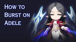 Maplestory Adele Burst Guide amp Bossing Showcase [upl. by Calvo]