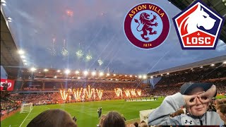 ADVANTAGE VILLA IN THE QUARTER FINAL  Aston villa vs lille conference league quarter final vlog [upl. by Erdda802]