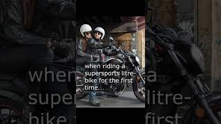 Cruisers vs Sportsbikes motorcyclelife bikershorts bikelife biker comedy shorts funny speed [upl. by Araiek]