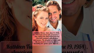 Kathleen Turner family aktor fans movie hollywoodmovies celebrity romancingthestone [upl. by Anuaik837]