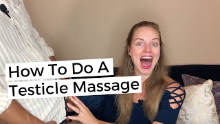 How To Do A Testicle Massage  A Man’s Secret Weapon For Health And Libido [upl. by Spatola648]