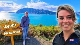 ROADTRIP NIEUWZEELAND 🇳🇿 Van WANAKA naar FOX GLACIER 🚗 [upl. by Guinevere61]