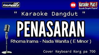 KARAOKE PENASARAN NADA WANITA RHOMA IRAMA [upl. by Ademla]