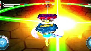 Z Achilles vs Tact LuinorBeyblade Burst Quadstrike [upl. by Lohse]