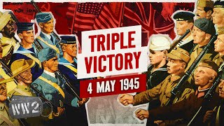 Week 297  Allied Victory in Berlin Italy and Burma  WW2  May 4 1945 [upl. by Soutor]