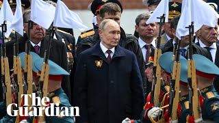 Russia marks Victory Day parade in Moscows Red Square [upl. by Capps]