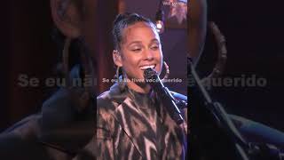 Alicia Keys  If I Aint Got You Acoustic LEGENDADO  SiriusXM [upl. by Akinohs580]