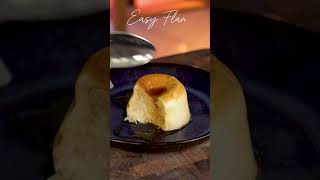 EASY FLAN  10minutes cheesepastry food [upl. by Nero]