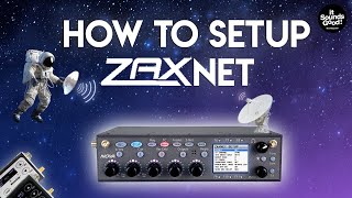 Eng  Zaxcom Nova Tutorial Ep2 How to Setup Zaxnet [upl. by Gnik706]