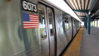 MTA NYC Subway  R46 H Train Departing Far Rockaway  Mott Avenue [upl. by Nwonknu782]