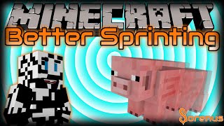 Minecraft  BETTER SPRINTING MOD 18  Sorenus Mods 187 [upl. by Chute228]