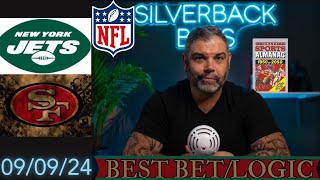 Jets vs 49ers 3 Best Bets  FREE NFL Picks Predictions and Player Props [upl. by Atilegna]