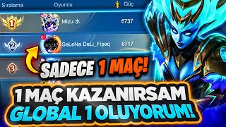 SADECE 1 MAÇ KAZANIRSAM GLOBAL 1 OLUYORUM AS BAYRAKLARI AS ÇOOOK AZ KALDI [upl. by Eldora]