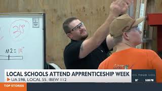 Hundreds of TriCities high schoolers participate in Apprenticeship Week [upl. by Ule]