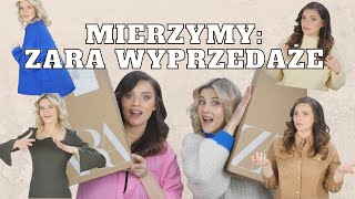 KUPUJEMY SOBIE NAWZAJEM ZARA WYPRZEDAŻ  MIERZYMY [upl. by Tenneb17]