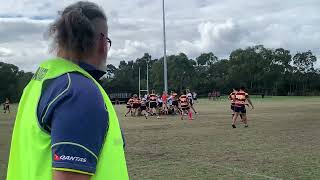 VIC RUGBY U18’s Round 0  Melton Warriors Vs Moorabbin [upl. by Terr]