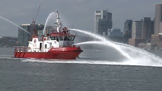 An inside look at the fireboats protecting the city of Boston [upl. by Combs133]