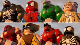 All New BigFig Characters HulkThor Smash in LEGO Marvel Super Heroes Cutscenes [upl. by Yliak]