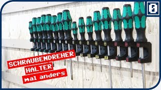 Schraubendreher HALTER • Gedruckt anders GUT • Screwdriver Holder [upl. by Aan]