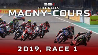 WorldSBK FULL Races 🍿  MagnyCours 2019 Race 1 🇫🇷 [upl. by Porter858]