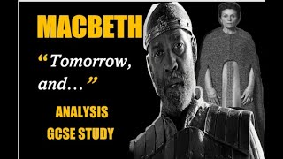 Macbeth GCSE Revision quotTomorrowquot  With Denzel [upl. by Ernesta]