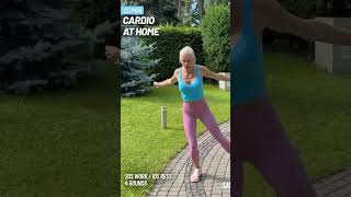 20 min Cardio at home  kinemaster editing  shorts exercise motivation cardio new weightloss [upl. by Lebam349]