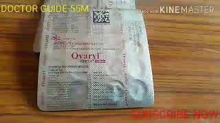 OVARYL TABLETS AYURVEDIC PROPRIETARY MEDICINE COMPOSITION EACH FILM COATED TABLET CONTAINS DOCTOR [upl. by Nawd572]