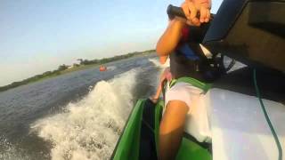 2014 Sea Doo GTI SE 130 Pulling Tube [upl. by Assile]