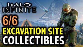 Excavation Site All Collectibles Audio Logs Spartan Core amp Mjolnir Armor Location  Halo Infinite [upl. by Ahsoj]