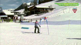 Swiss Ski School  Swiss Snow League  SNOWBOARD  Swiss Snow Kids Village [upl. by Aisenet]