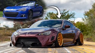 Building a BRZ in 10 MINUTES INSANE TRANSFORMATION [upl. by Yanarp916]