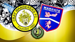 HIGHLIGHTS  LEAGUE21  Cray Wanderers FC v Margate FC A  26th December 2023 [upl. by Ysac]