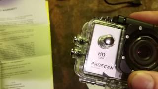 PROSCAN HD 720PSPORTS CAM Review [upl. by Ahsieki173]