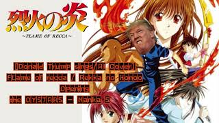 Donald Trump singsAI Cover Flame of Recca  Rekka no Honoo Opening the OYSTARS  Nanka Shiawase [upl. by Vallery]