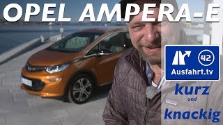 2017 Opel Amperae  Ausfahrttv Kurz und knackig [upl. by Absa]