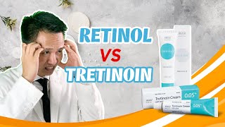 RETINOL VS TRETINOIN trong TRỊ MỤN  Retinoids nào giành chiến thắng  Dr Hiếu [upl. by Butch]