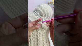 Handmade crochet hat stitchcrochetwinterhat crochetpatterns [upl. by Valerio208]