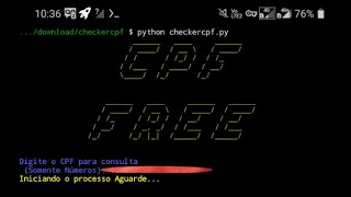 COMO CONSULTAR CPF DE GRAÇA USANDO TERMUX [upl. by Adelbert]