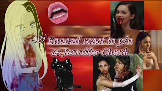 Реакция Эннеады на ТИ как Дженнифер  Ennead react to yn as Jennifer [upl. by Sidney]