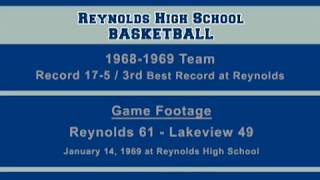 Reynolds Basketball  196869 Team [upl. by Henleigh499]