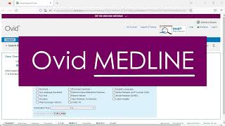 Ovid MEDLINE Tutorial Part 1 [upl. by Enisaj952]