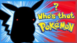 Whos that Pokémon ALL 905 POKEMON QUIZ [upl. by Neehsuan]