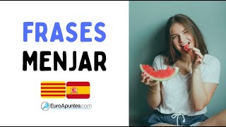 FRASES MENJAR CATALÀ  FRASES COMIDA CATALÁN [upl. by Devona]